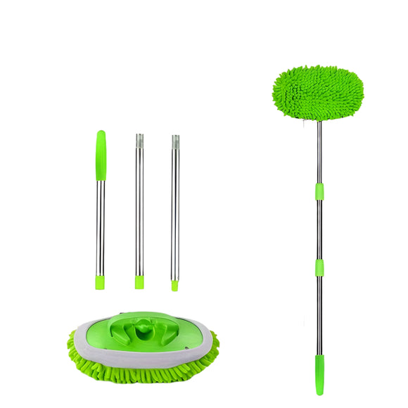 NNETM Long Handle Car Wash Brush Mop Kit