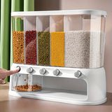 NNETM Kitchen Storage Container with Dividers