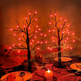 NNETM Halloween Birch Tree Light USB Battery Operated