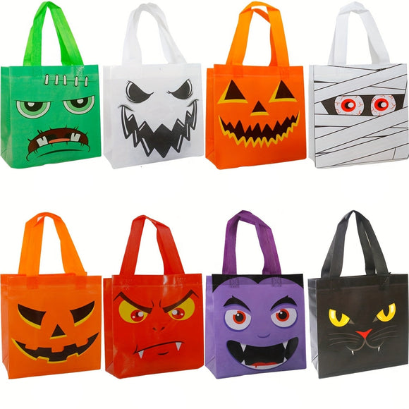 NNETM Halloween Trick or Treat Tote Bags (40PCS)