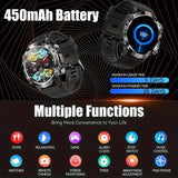 NNETM Smart Watch with Wireless Calls, 1.39" Round Screen, Multiple Sports Modes