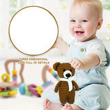 NNETM Handcrafted Animal Dolls for Newborns