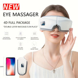NNETM Smart Eye Massager with Heat Therapy and Vibration