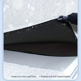 NNETM Premium Car Snow Cover - Magnetic Front Windshield Sunshade