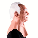 NNETM Latex Old Man Face Cover - Elder Headgear