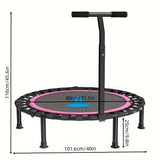 NNETM Adult Trampoline Fitness Indoor Jumping Bed