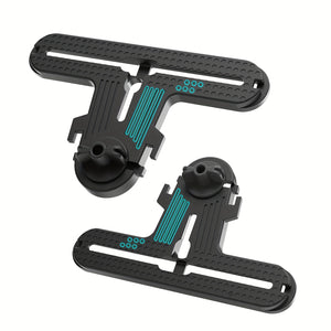 NNETM Kayak Rail Track Set Tool-Free T-Shaped Mount