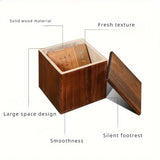 NNETM Flip Top Lid Storage Bench - Brown