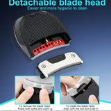 Men's Cordless Rechargeable Hair Clipper and Beard Trimmer