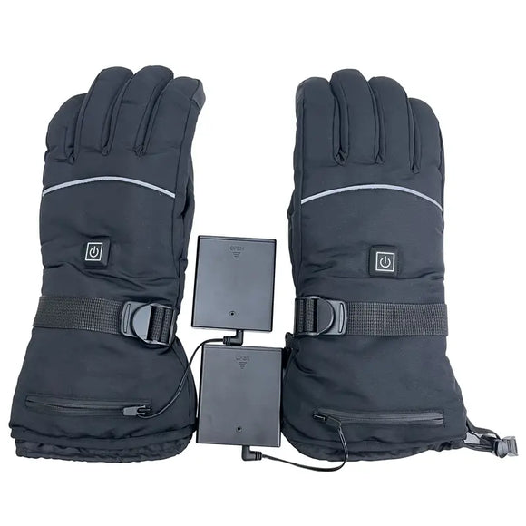 NNETM Winter Electric Battery Heating Gloves - Touch Screen Motor Gloves