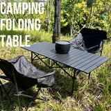 NNETM Camping Folding Table Portable with Storage Bag