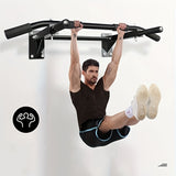 NNETM Wall Mounted Pull-Up Bar for Home Fitness
