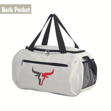 NNETM Oxford Duffel Bag Bull Logo Travel Gym
