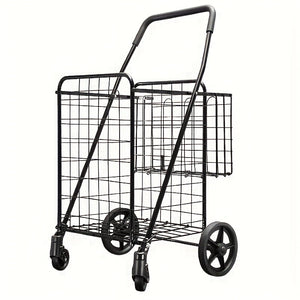 NNETM Heavy Duty Utility Shopping Cart
