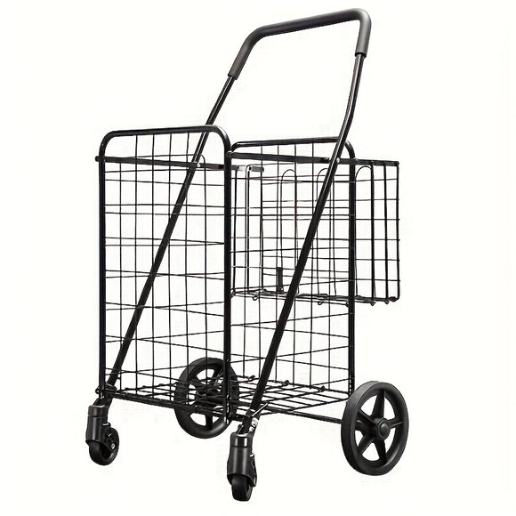 NNETM Heavy Duty Utility Shopping Cart
