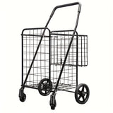 NNETM Heavy Duty Utility Shopping Cart