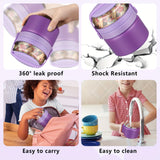 NNETM Thermal Jar Insulated Lunch Container Set (2-in-1)