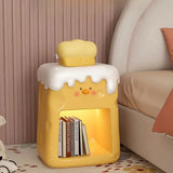 NNETM Chic Cheese Duck Bedside Table - Yellow