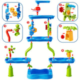 NNETM 4-Tier Kids Water and Sand Activity Table