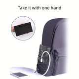 NNETM Portable Solar Foldable Charging Pack 35W USB 5V Output - Black