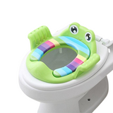 NNEOBA Removable Baby Toilet Training Seat Potties Seat With Armrest Girls Boy Toilet Training Potty Safety Cushion Infant Care- Green