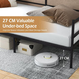 NNECW Single Size Metal Daybed Frame for Living Room and Guest Room
