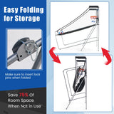 NNECW Dual Shot Basketball Arcade Game with 8 Game Modes &amp; Arcade Sound-Blue