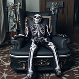NNETM Gothic Humanoid Skeleton Doll Halloween Decor