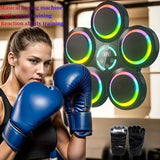 NNETM Smart Music Boxing Machine Wall-Mount with Gloves