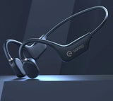 NNETM True Bone Conduction Earphone Open Ear Wireless Sport Headphones - Blue