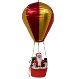 88.9cm Santa Claus Hot Air Balloon Christmas Hanging Decoration
