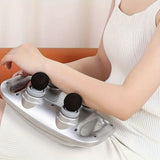 NNETM Four-Headed Professional Gun Massager(Gray)