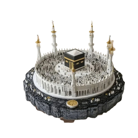 NNETM Art Renaissance Crystal Kabah Model Mecca Display