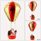 88.9cm Santa Claus Hot Air Balloon Christmas Hanging Decoration