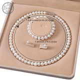 Elegant Cultured Pearl Necklace – Classic Fashion Jewelry Gift for Women