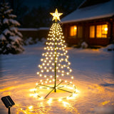 93cm Solar Christmas Tree Light Warm White