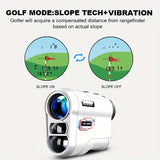 NNETM 1000 Yards Golf Rangefinder with Slope & Pin Lock