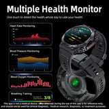 NNETM Round Smart Watch with 3.53cm Screen