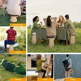 NNETM Ultra-Comfort Folding Stool with PU Cushion