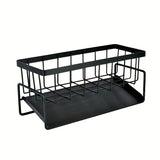 NNETM Rag Holder Sponge Drain Basket for Bathroom & Kitchen