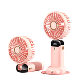 NNEOBA Handheld Portable Foldable Neck Fan