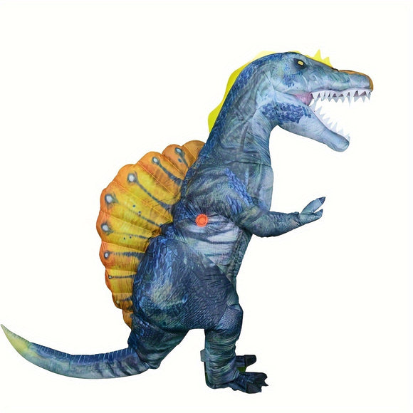 NNETM Spinosaurus Dinosaur Costume with Moving Tail & Head