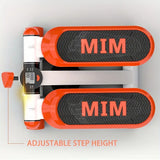 NNETM Mini Stepping Machine with Balance Training Pedal and Pull Rope