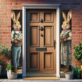 NNETM Easter Bunny Porch Banners for Indoor/Outdoor Decor