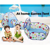 NNETM Children's Indoor Ball Pool Tunnel Tent Playhouse