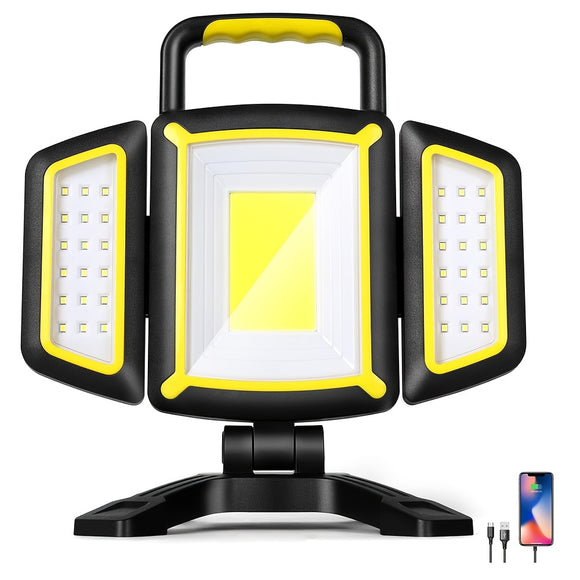 NNETM Magnetic Portable LED Work Light Rechargeable