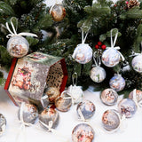 14-Piece 7.5CM Traditional Round Christmas Ball Ornaments