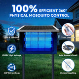 NNETM Outdoor Solar Mosquito Trap Hanging Lamp