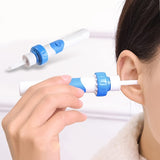 NNETM Ear Cleaner Wax Remover Battery Powered Soft Head