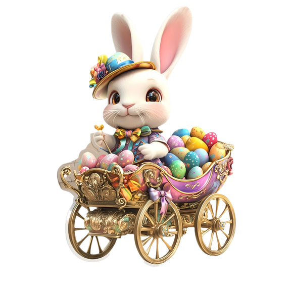 NNETM Easter Boho Bunny Acrylic Tabletop Decoration